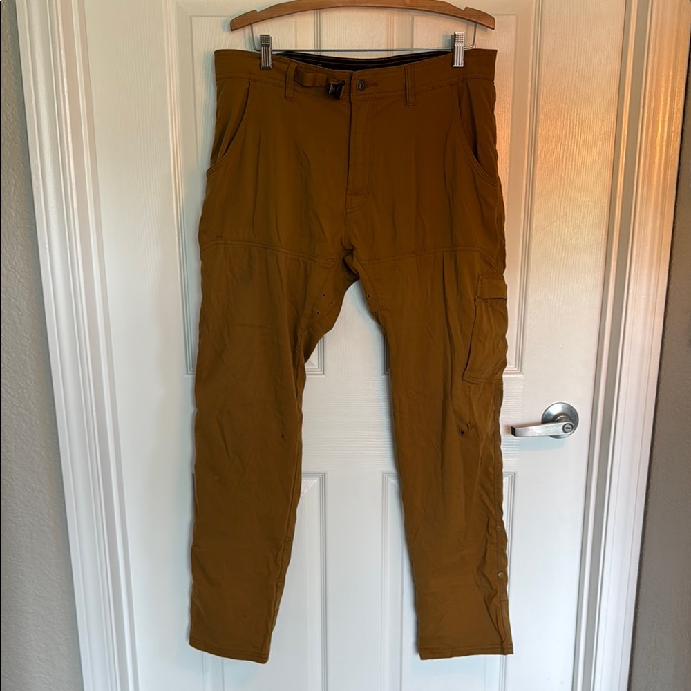 (Imperfect) Prana Brown Hiking Pants with Modern Straight Fit